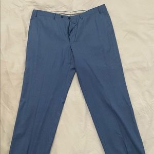 Canali. Blue Dress Pants. 38 Size Waist.